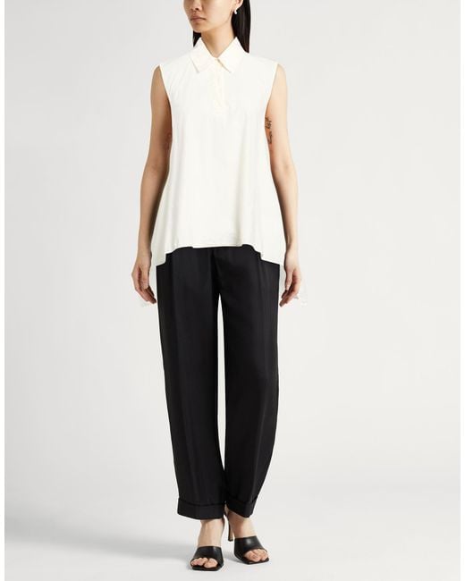 Peserico White Easy Ivory Top Cotton