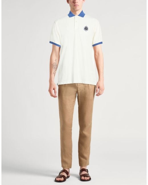 Polo Hackett pour homme en coloris White