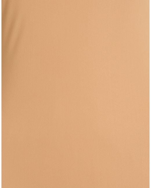 Jil Sander Natural Camel Bodysuit Polyamide, Elastane