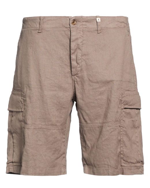Myths Natural Shorts & Bermuda Shorts Linen, Cotton, Elastane for men