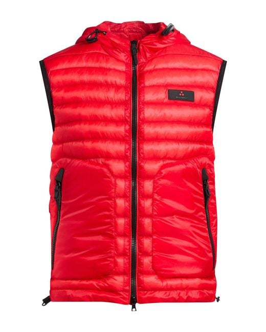 Peuterey Red Gilet for men