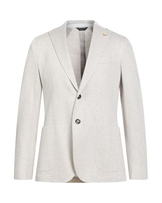 Blazer Tombolini pour homme en coloris White