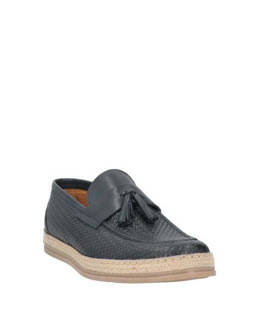 Baldinini Blue Loafer for men