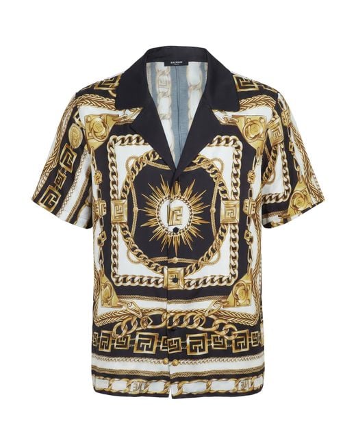 Balmain Gray Shirt for men