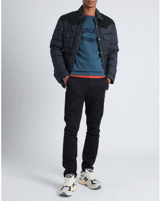 Woolrich Blue Puffer for men