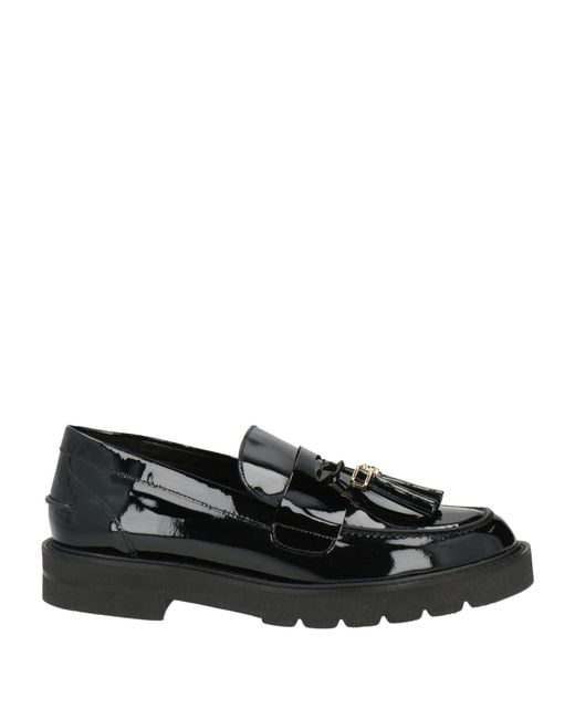 Stuart Weitzman Black Mokassin