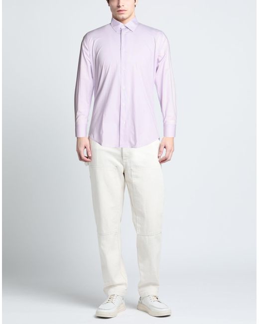 Liu Jo Purple Shirt for men