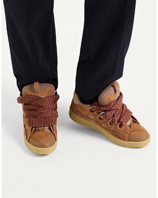 Lanvin Brown Sneakers for men