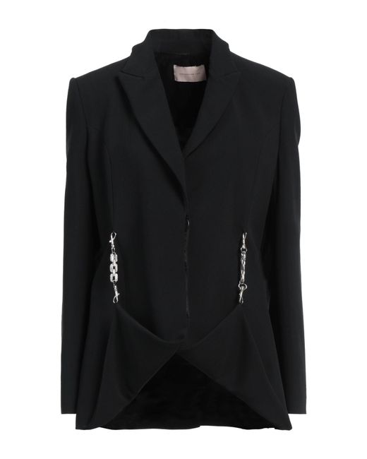 Christopher Kane Black Blazer Acetate, Viscose