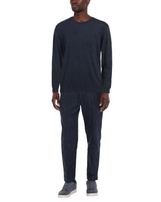 Alpha Studio Blue Sweater for men