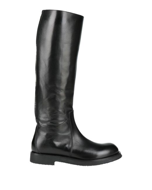 Alberto Fasciani Black Boot Leather