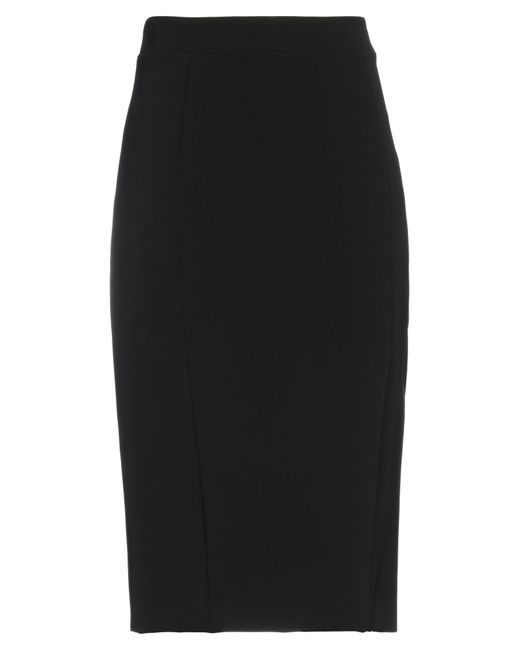 Moschino Black Midi Skirt
