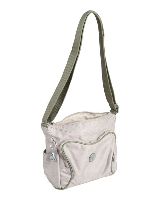 Kipling White Shoulder Bag Polyester