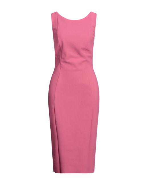 La Petite Robe Di Chiara Boni Pink Midi Dress
