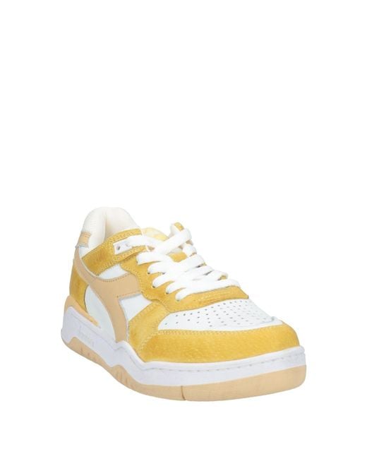 Diadora Yellow Trainers for men