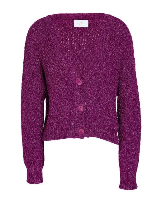 Nenette Purple Cardigan