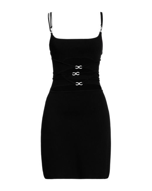 Mach & Mach Black Mini Dress