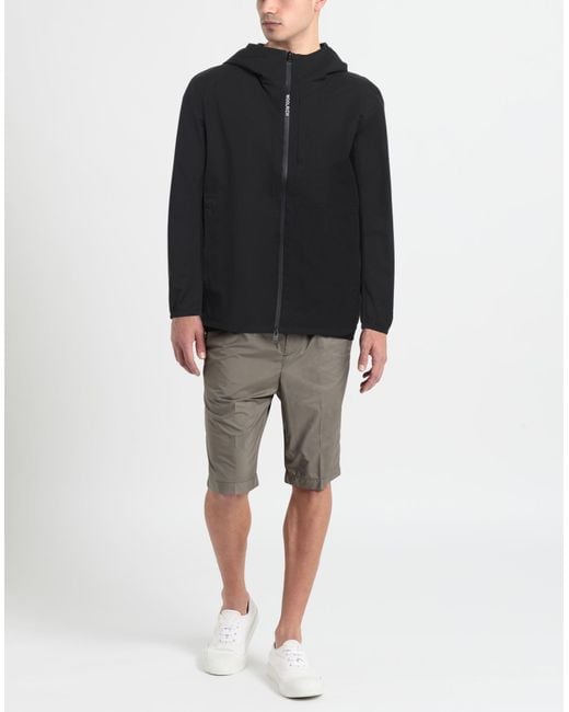 Woolrich Black Jacket Polyester for men