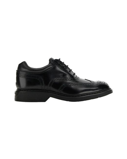 Zapatos de cordones Hogan de hombre de color Negro | Lyst