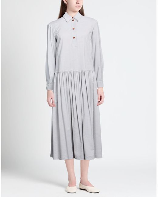 Vestito Lungo di Alysi in Gray