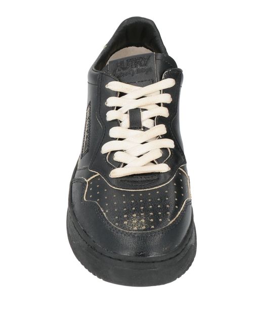 Autry Black Trainers