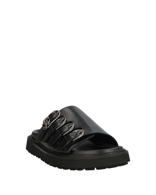 Sandales Roberto Cavalli pour homme en coloris Black