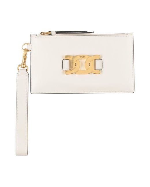 Tod's White Pouches