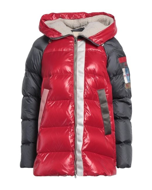 Peuterey Red Puffer Polyester
