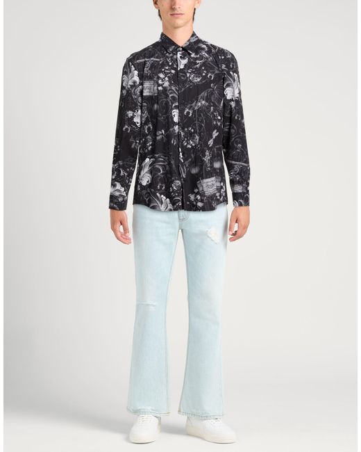 Versace Jeans Couture Gray Shirt for men