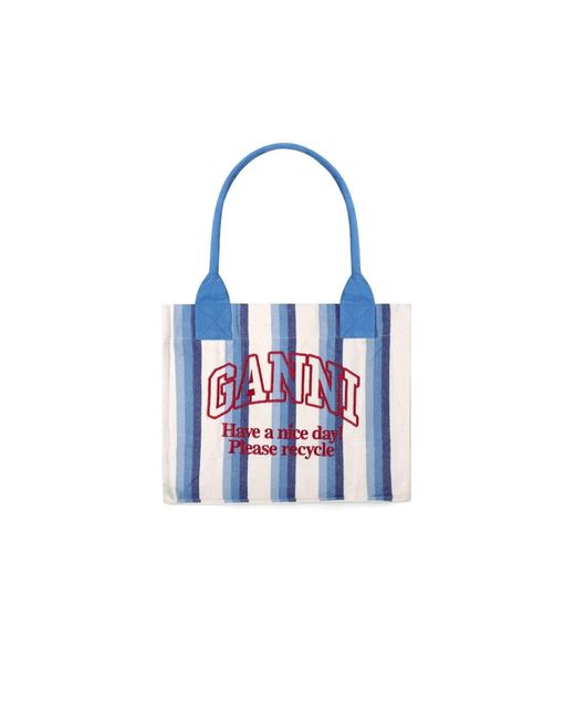 Ganni Blue Handtaschen