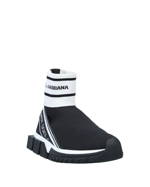 Dolce & Gabbana White Sneakers Synthetic Fibers, Cotton, Silk