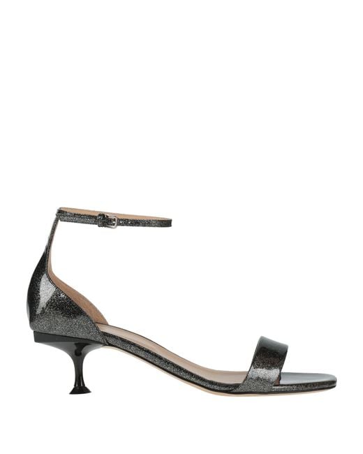 Sergio Rossi Metallic Sandals