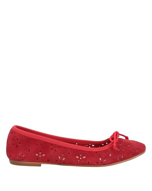 Carlo Pazolini Red Ballet Flats