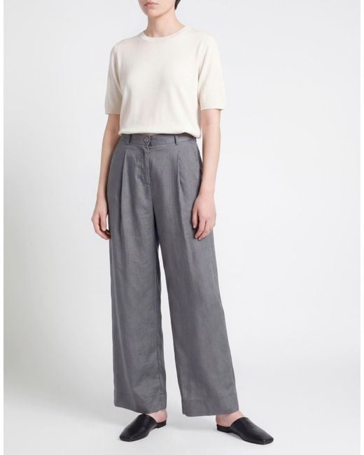 ALESSIA SANTI Gray Trouser