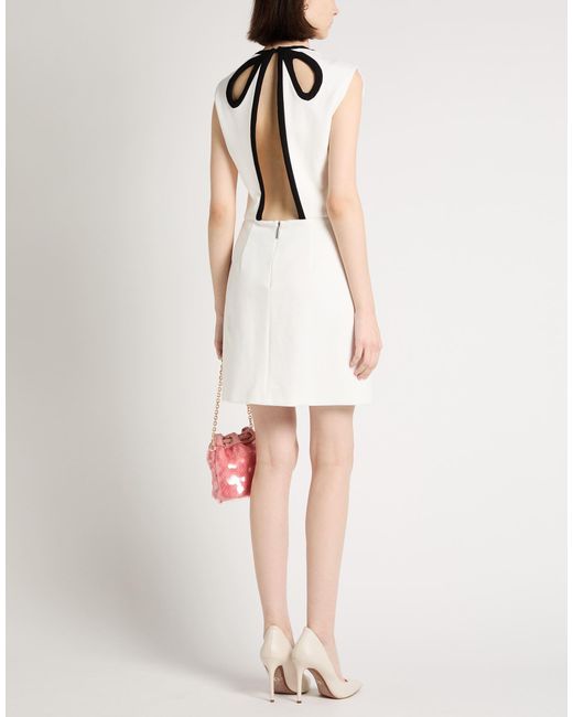 MSGM White Mini Dress