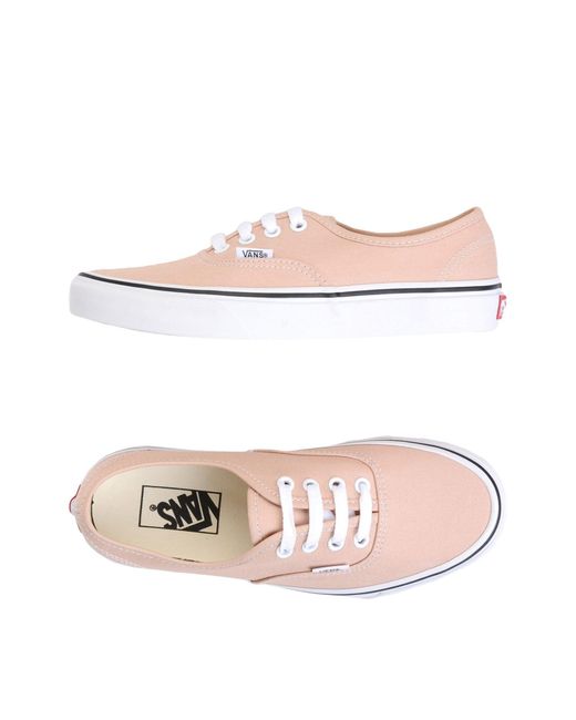 Vans Canvas Low-tops & Sneakers in Pale Pink (Pink) - Save 19% - Lyst