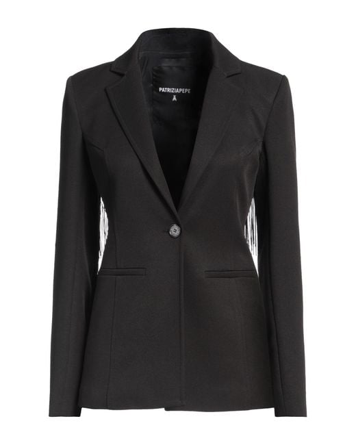 Patrizia Pepe Black Blazer