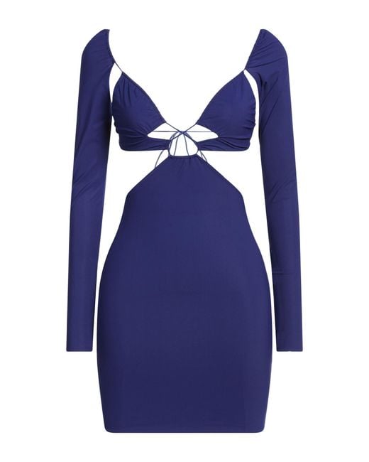 Minivestido Amazuìn de color Blue