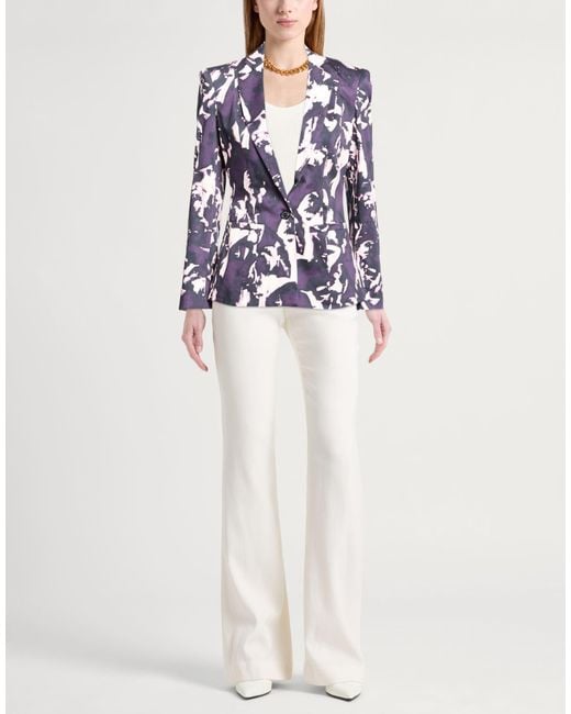 Grifoni Blue Blazer Cotton, Elastane