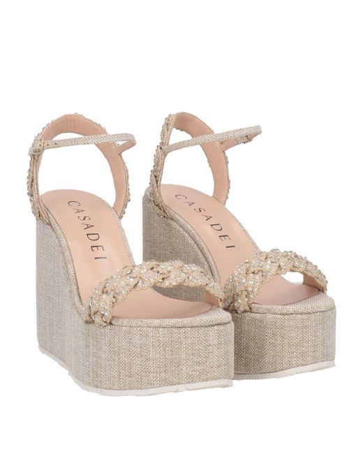 Casadei Natural Sandals