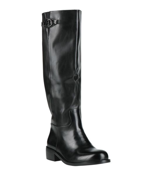 Laura Biagiotti Black Boot Synthetic Material