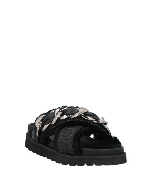 Cult Black Sandals