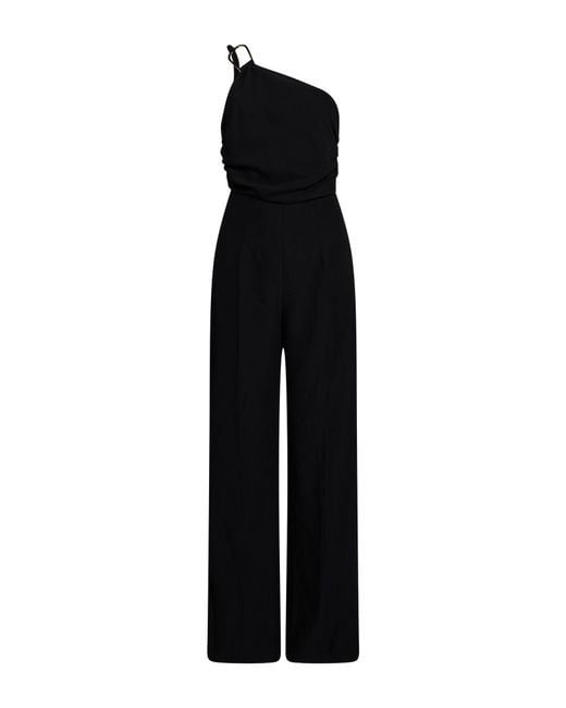 Fly Girl Black Jumpsuit Polyester