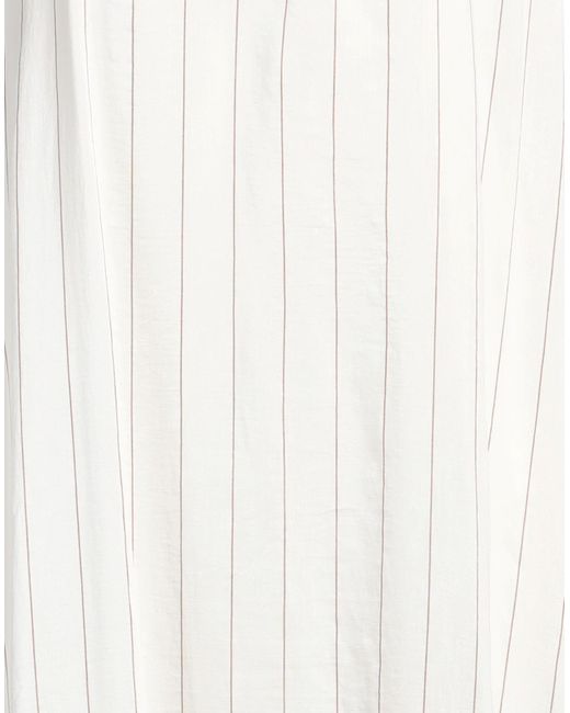 Fabiana Filippi White Midi-Kleid