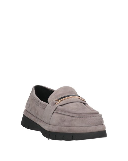 The Flexx Gray Loafers Leather