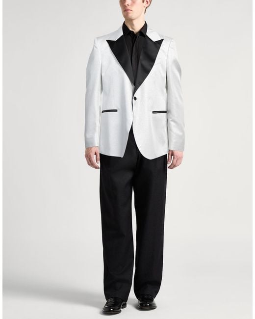 Brian Dales White Blazer for men