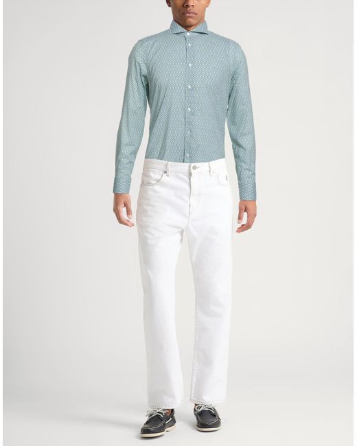 Fedeli Blue Shirt for men