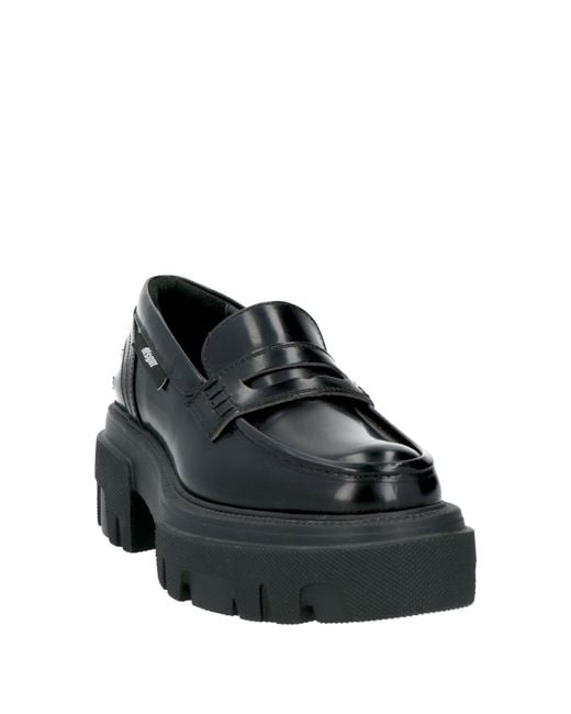 MSGM Black Loafers
