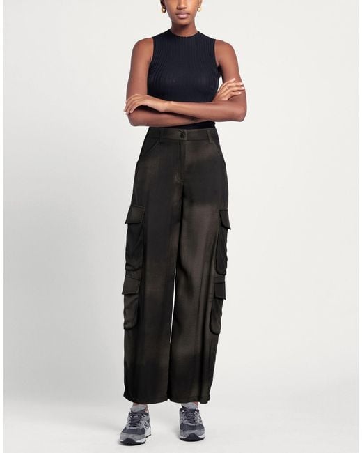 True Royal Black Pants Viscose