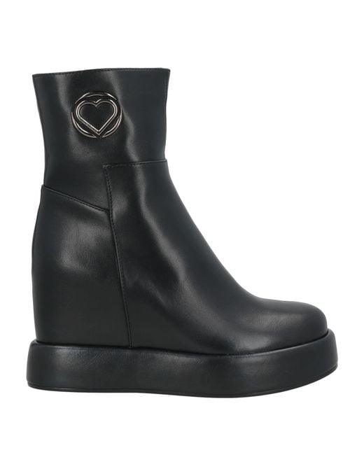 Gai Mattiolo Black Ankle Boots